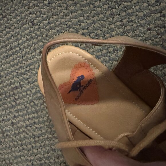 Rocket Dog Tan Wedges - Size 9 - Picture 4 of 4